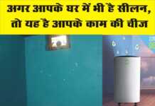 क्या आपके घर में भी है सीलन , तो लगाएं यह Device जो कम करेगी सीलन को