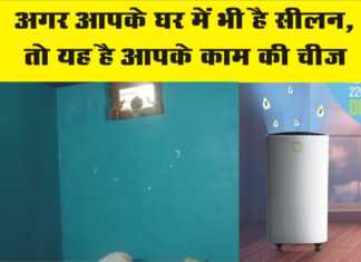 क्या आपके घर में भी है सीलन , तो लगाएं यह Device जो कम करेगी सीलन को