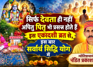सिर्फ देवता ही नहीं अपितु पितृ भी प्रसन्न होते हैं इस एकादशी व्रत से, इस बार सर्वार्थ सिद्धि योग में
